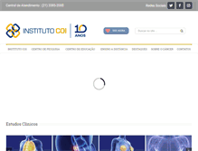 Tablet Screenshot of institutocoi.org